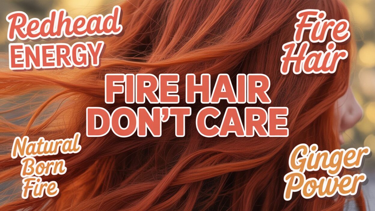 red hair captions for instagram