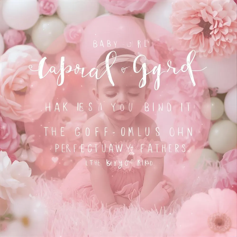 Aesthetic Baby Girl Captions for Instagram