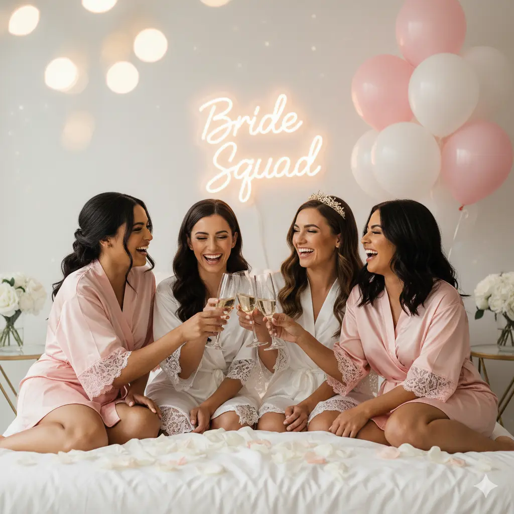  Aesthetic Bachelorette Instagram Captions for Bridesmaids