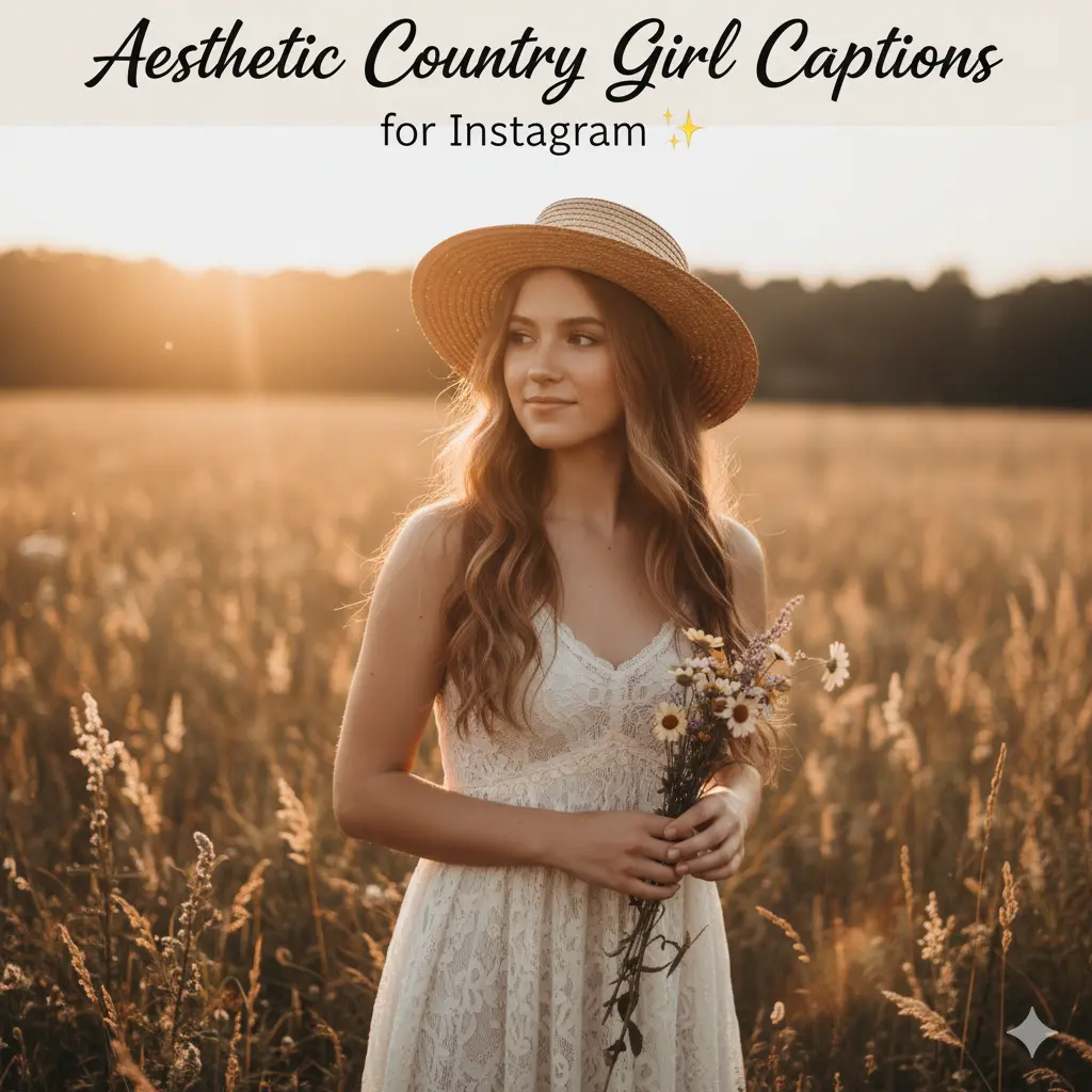  Aesthetic Country Girl Captions for Instagram 