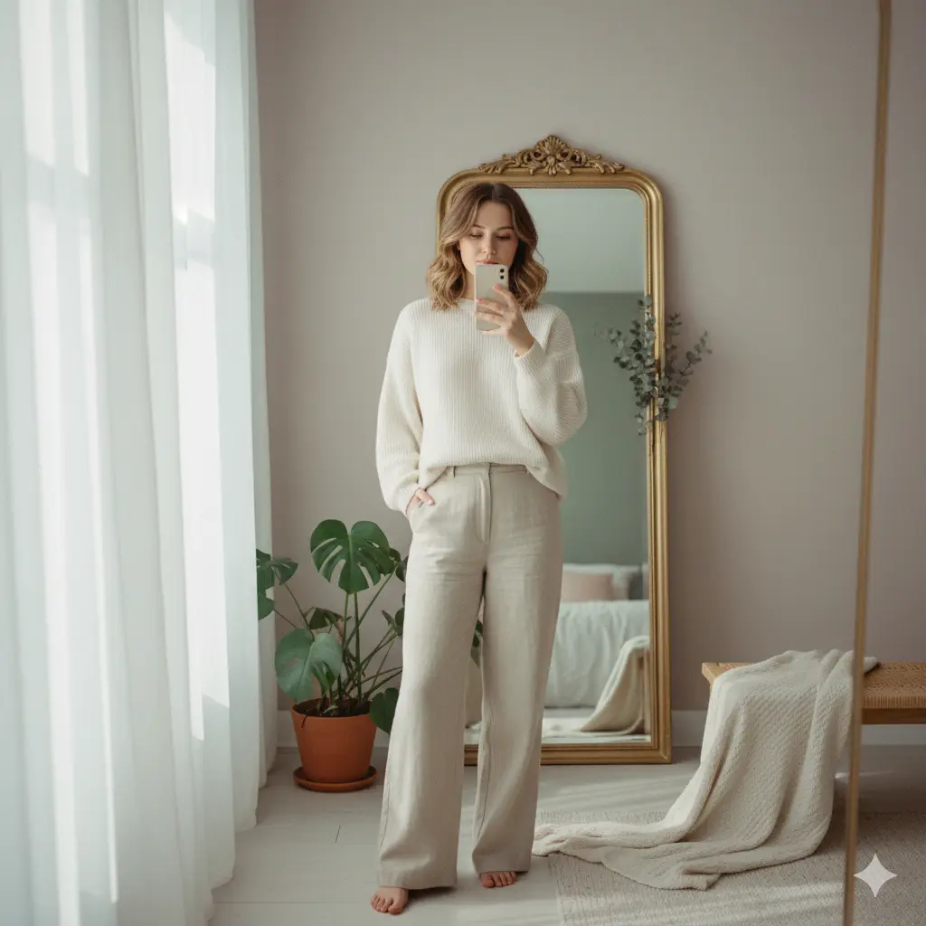 Aesthetic Mirror Captions for Instagram