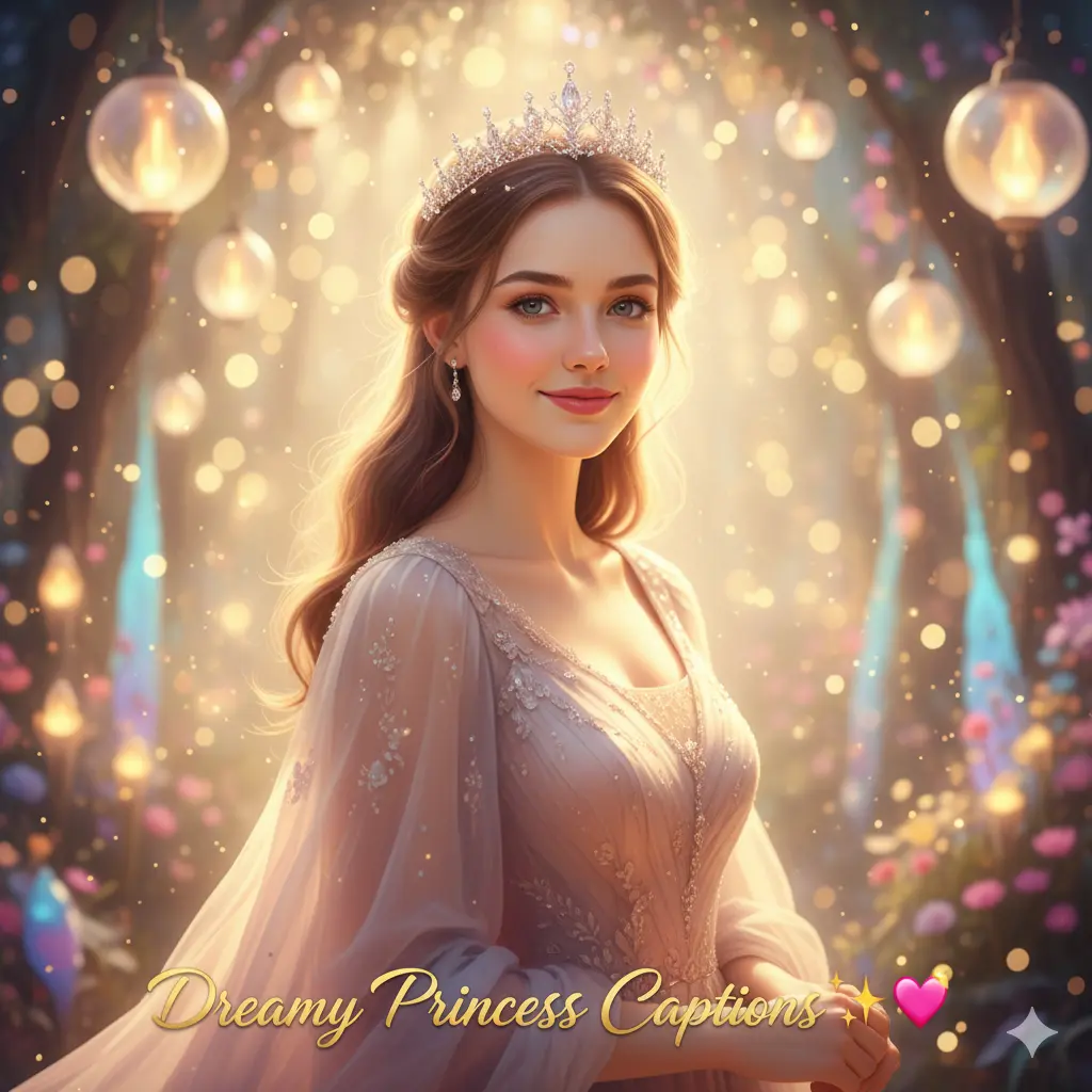 Aesthetic Princess Captions for Instagram 