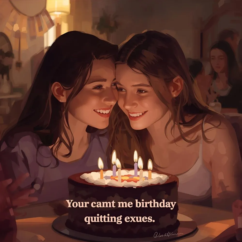  Birthday Mother Daughter Captions