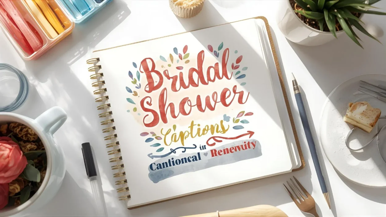Bridal Shower Captions for Instagram