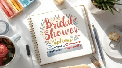 Bridal Shower Captions for Instagram