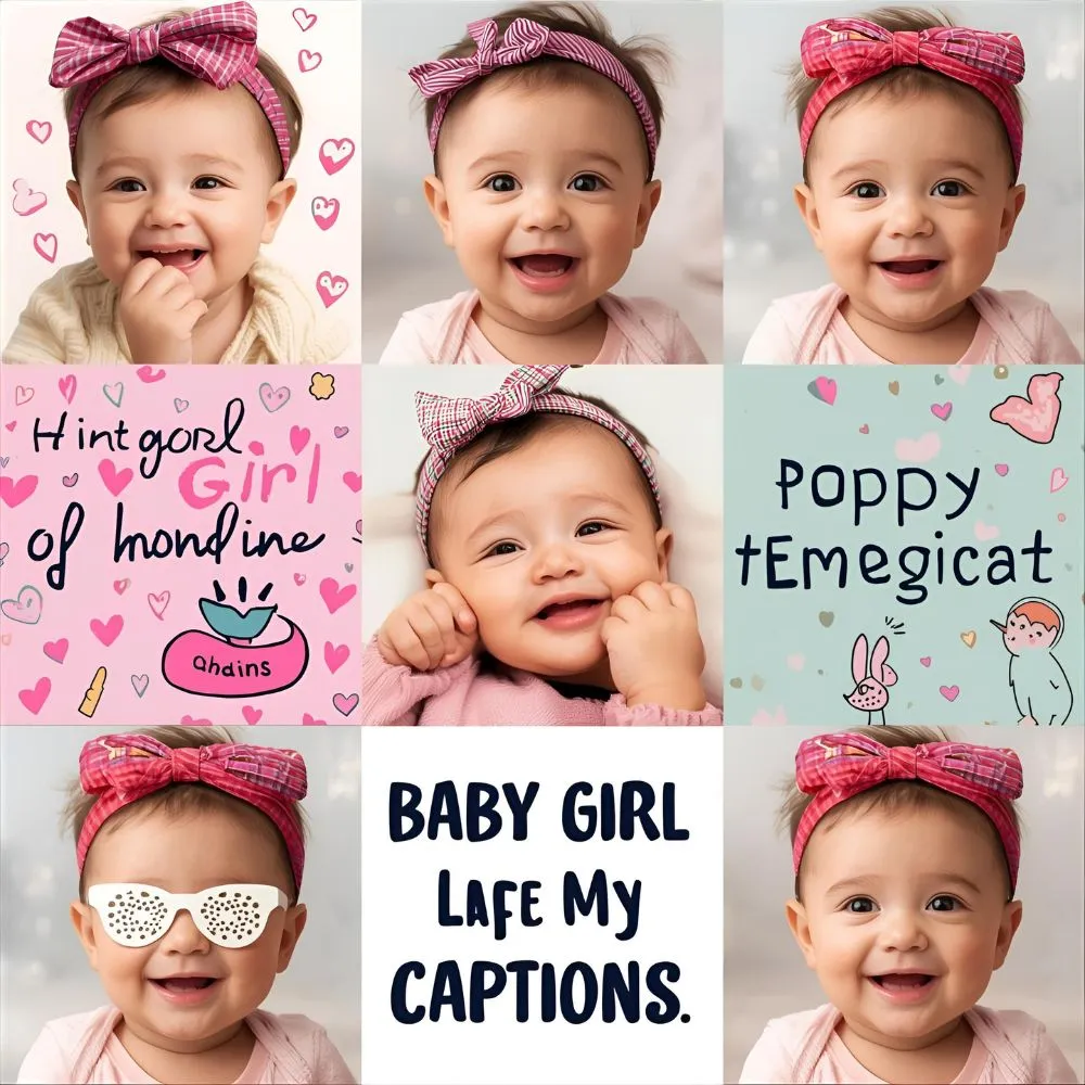 Emotional Baby Girl Captions for Instagram