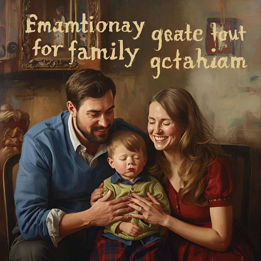 Emotional Grateful for Family Captions
