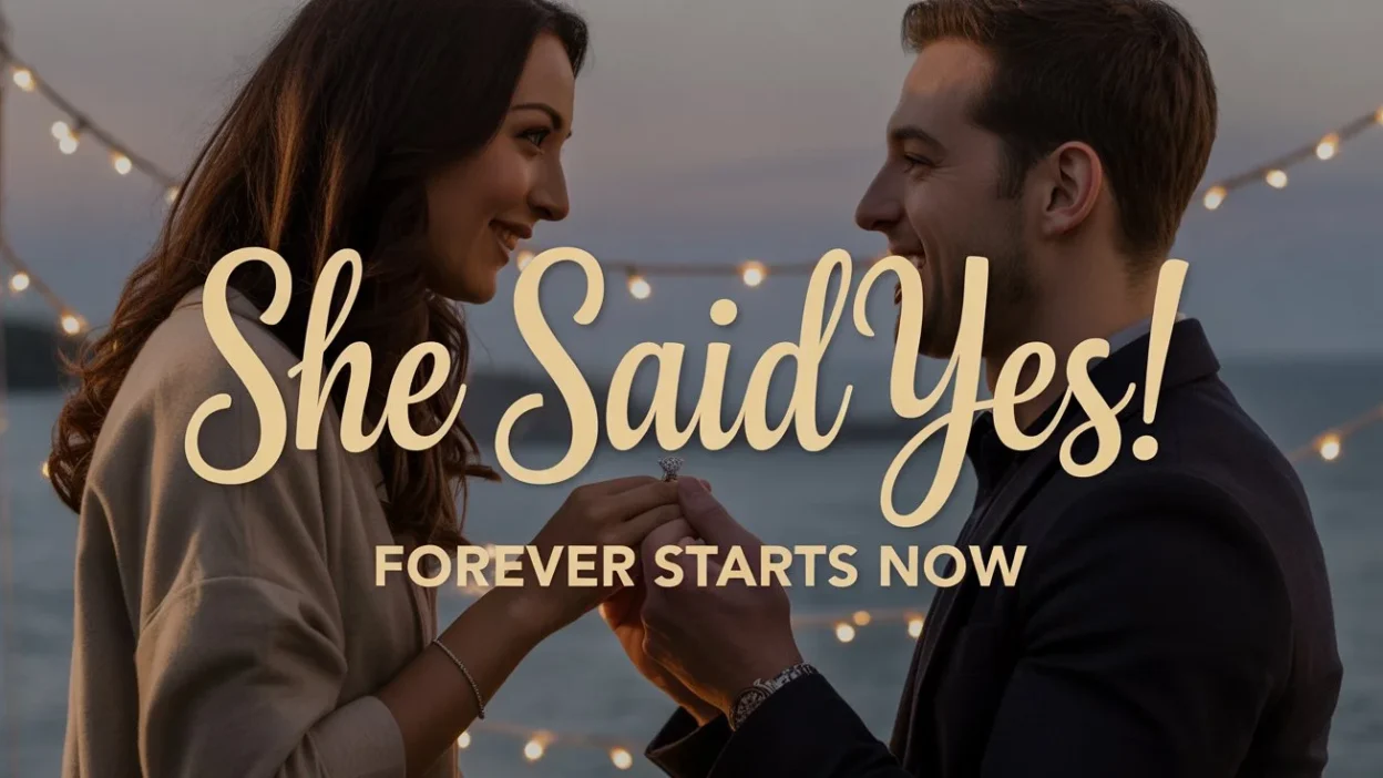 engagement / proposal captions