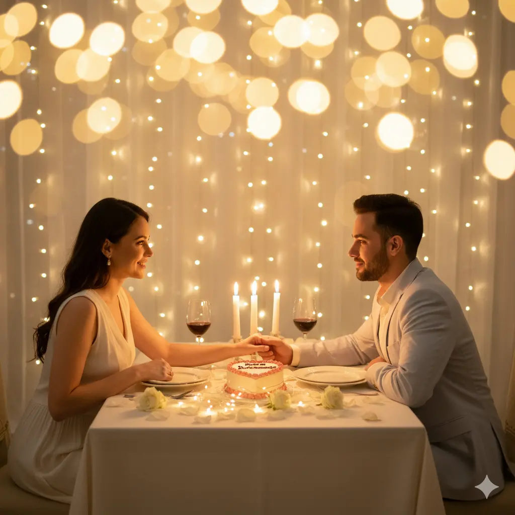 First Anniversary Captions