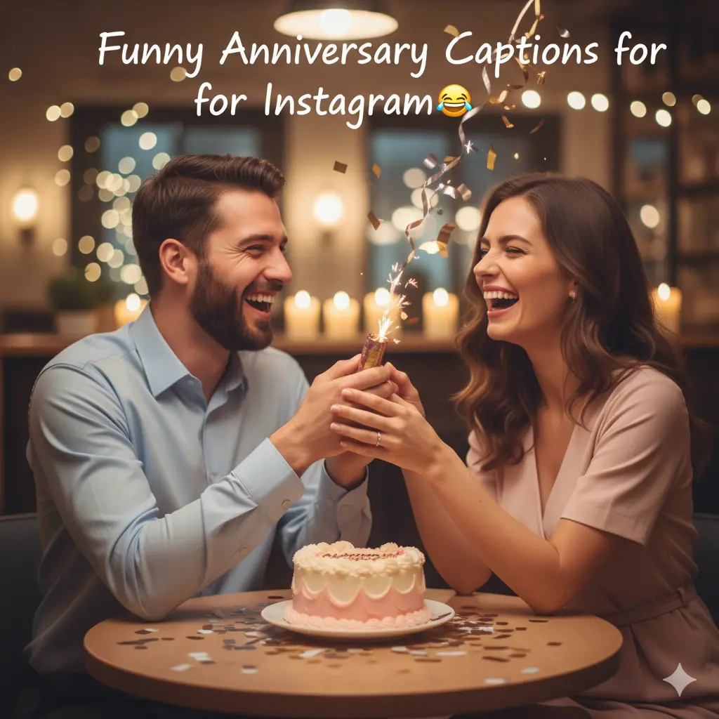 Funny Anniversary Captions for Instagram