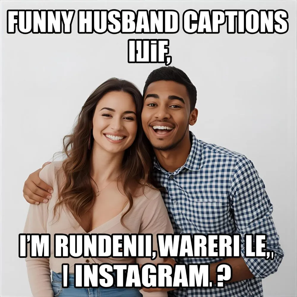 Funny Husband Captions for Instagram