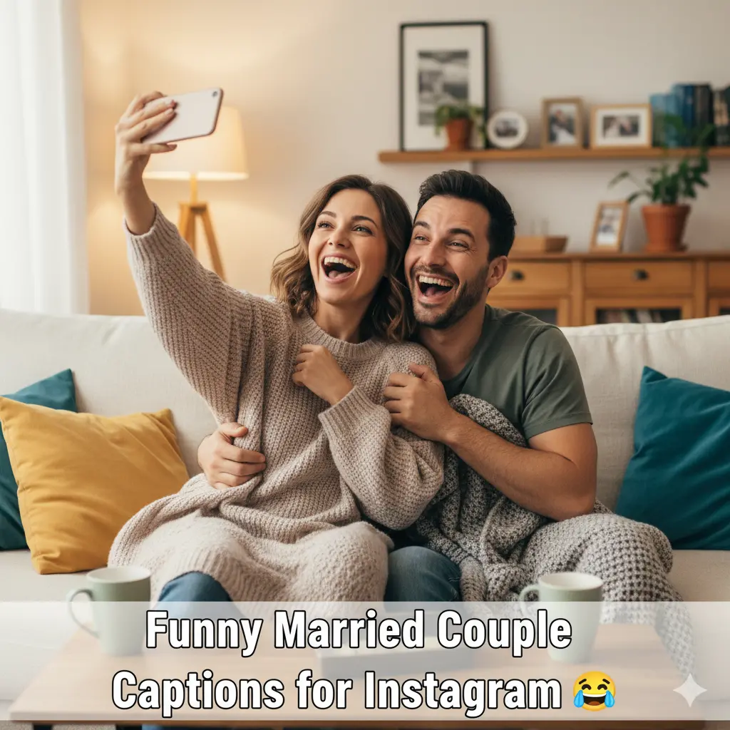 Funny Married Couple Captions for Instagram