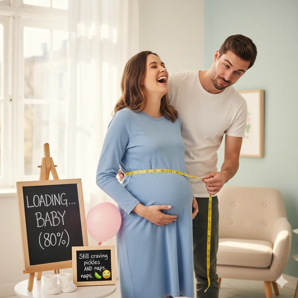 FUNNY MATERNITY PHOTOSHOOT CAPTIONS