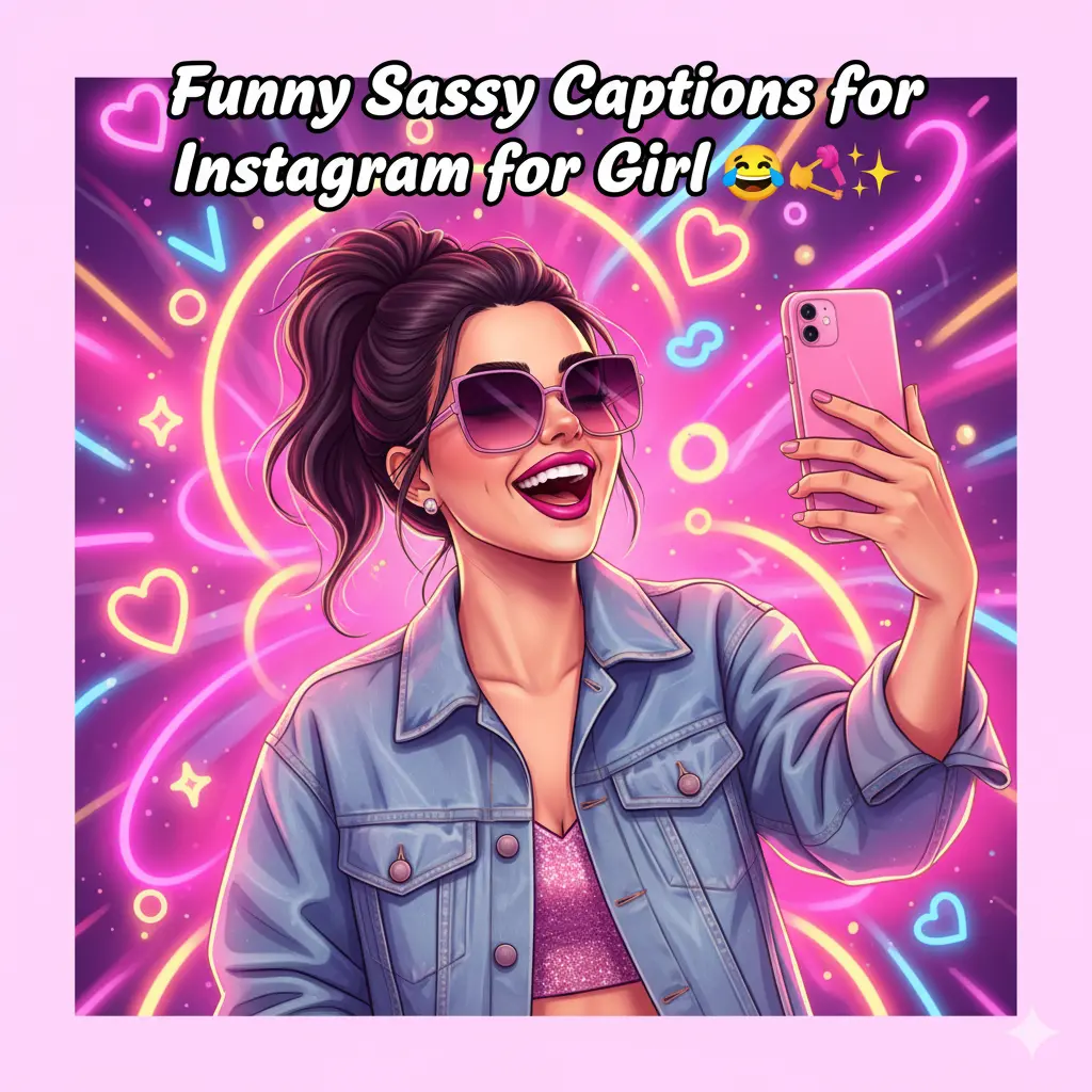 Funny Sassy Captions for Instagram for Girl
