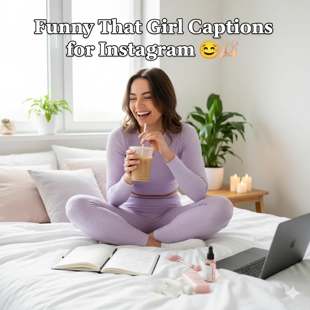 Funny That Girl Captions for Instagram
