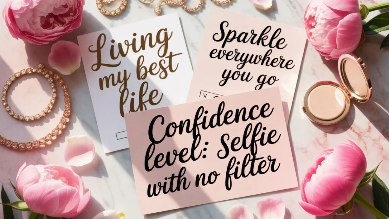 Girlish Captions for Instagram