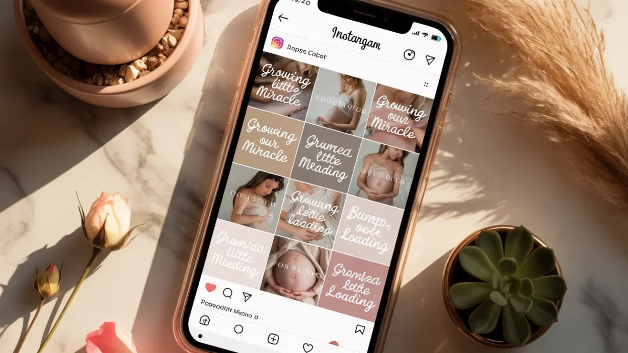 Maternity Photoshoot Captions for Instagram