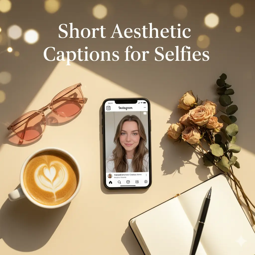 Short Aesthetic Captions for Selfies