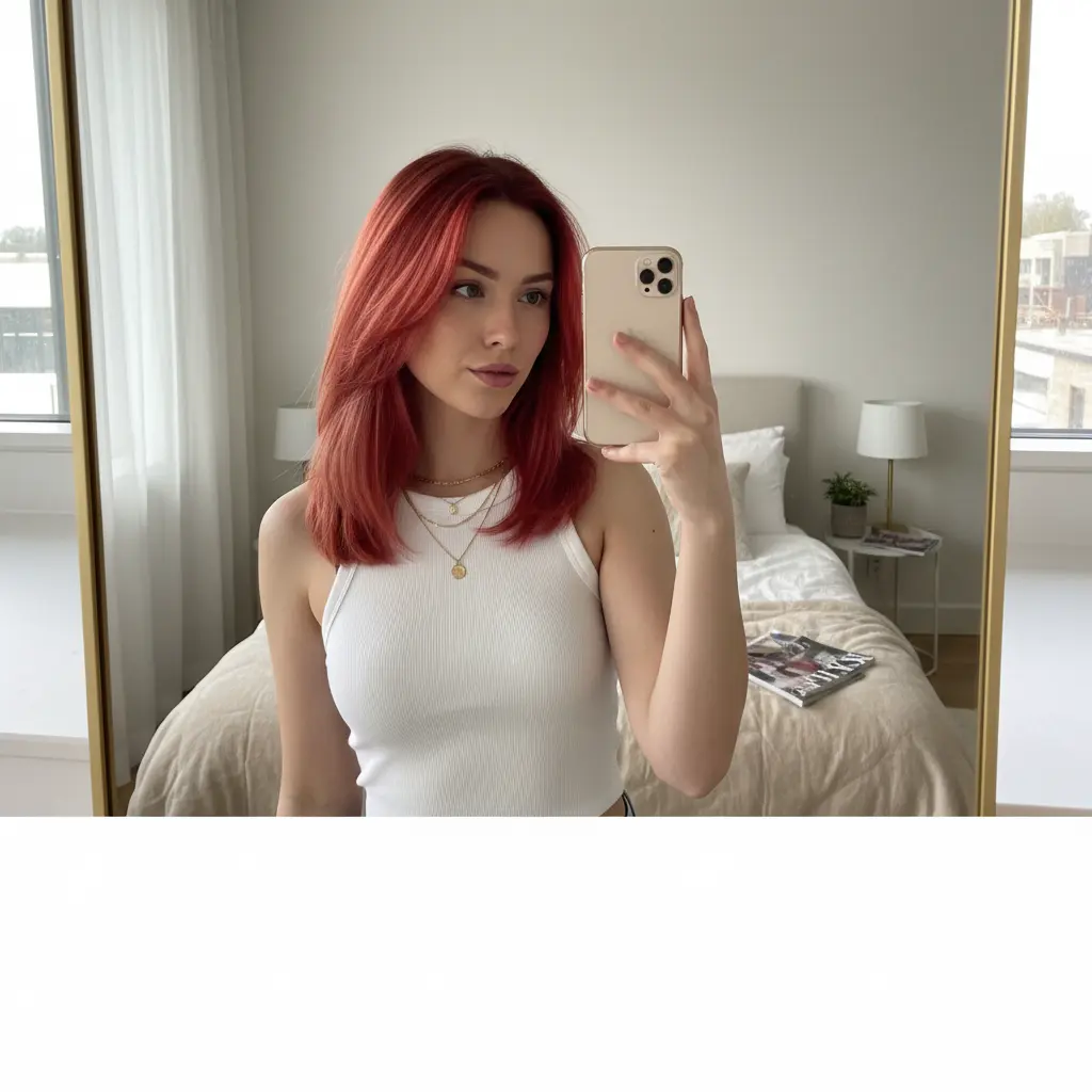 Short New Hair Color Captions for Instagram