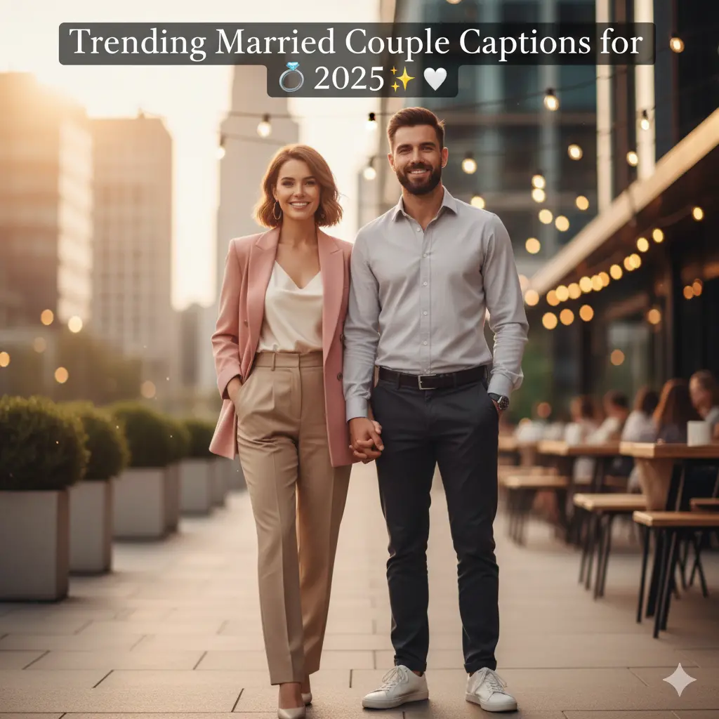 Trending Married Couple Captions for 2025
