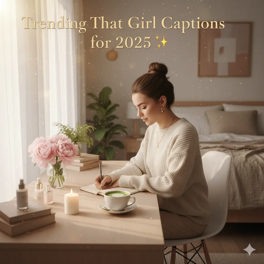 Trending βThat Girlβ Captions for 2025