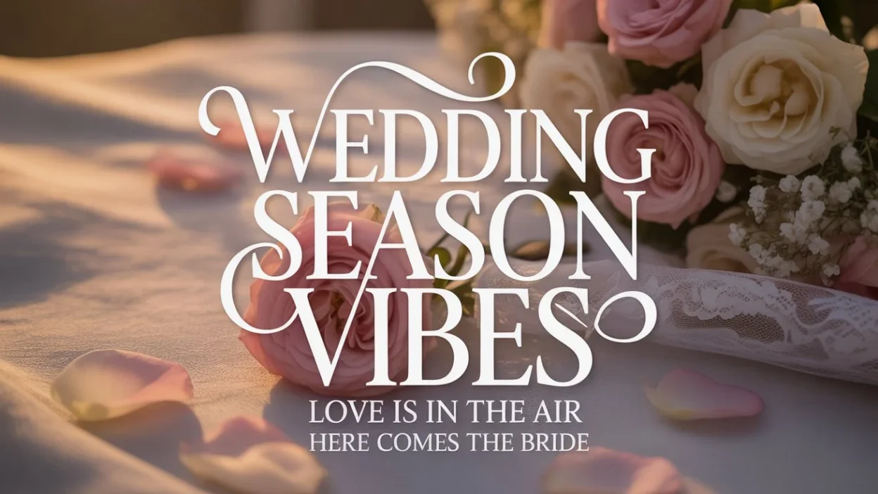 Wedding Season Captions for Instagram