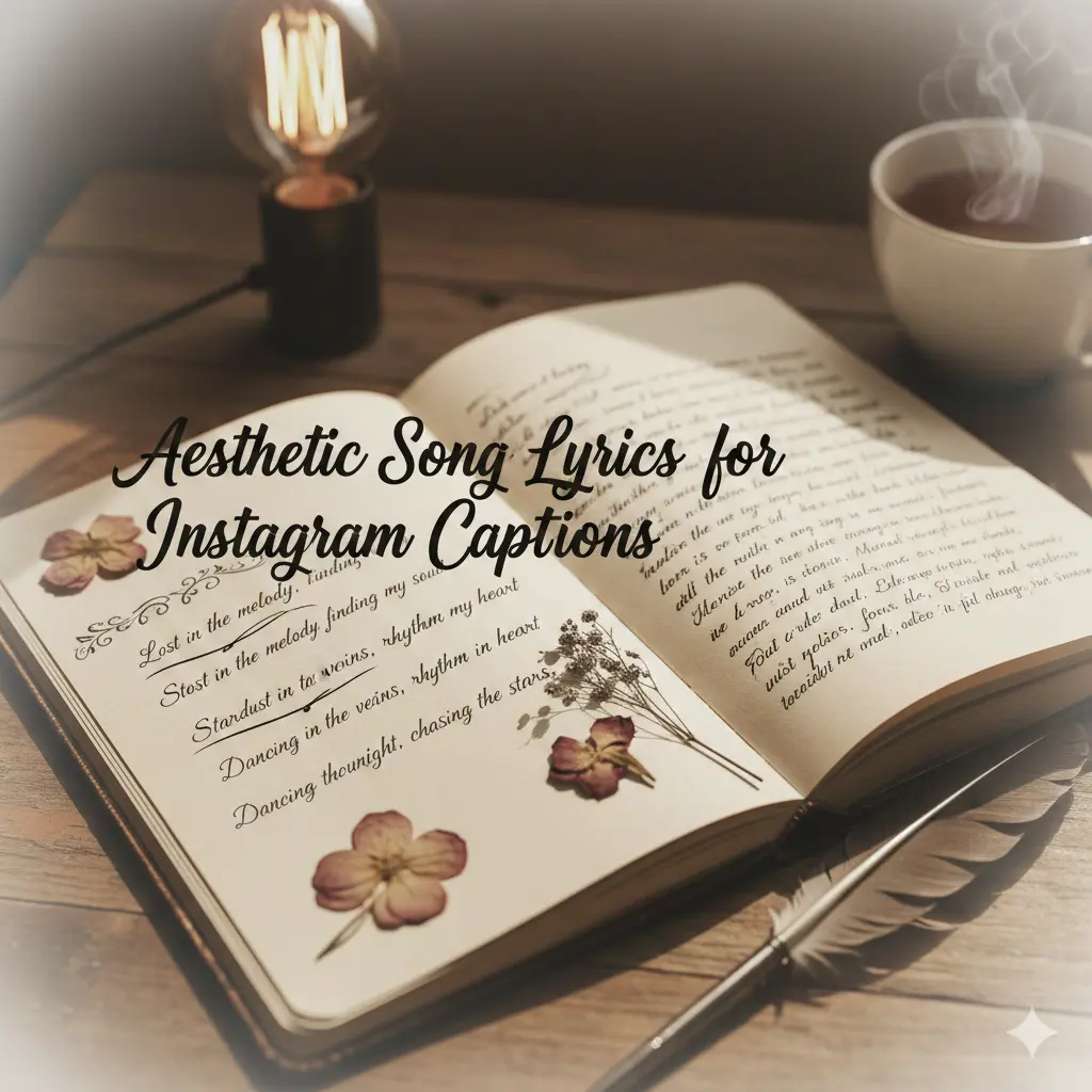 Aesthetic Song Lyrics for Instagram Captions