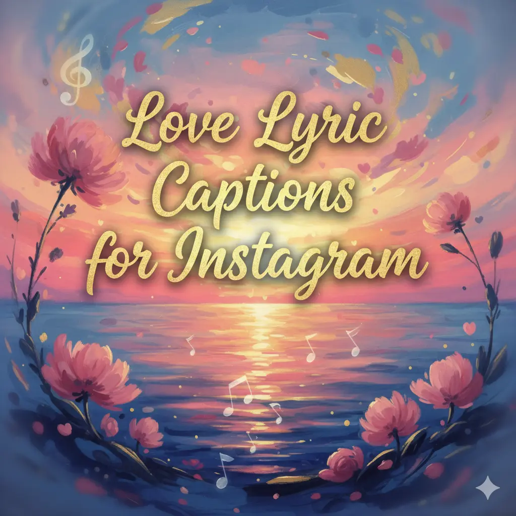 Love Lyric Captions for Instagram