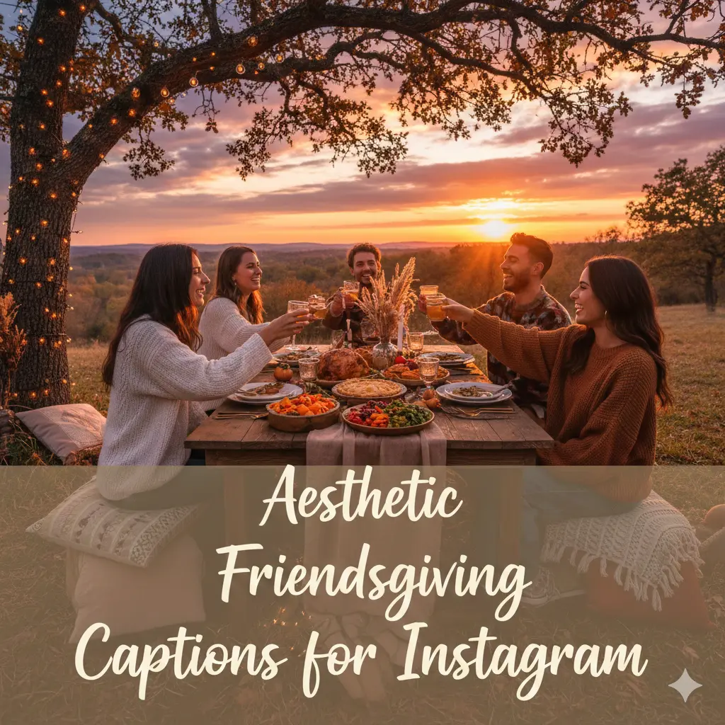Aesthetic Friendsgiving Captions for Instagram 