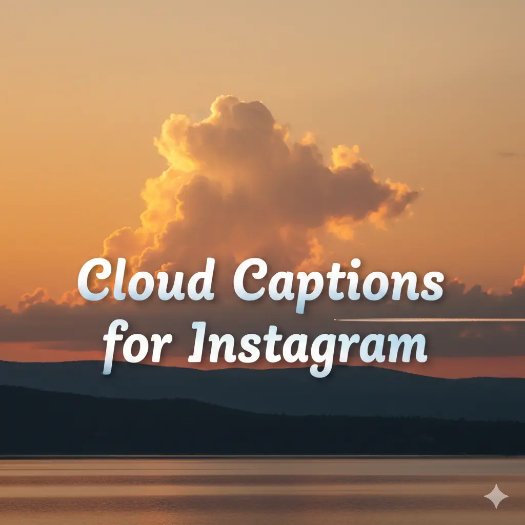 Cloud Captions for Instagram