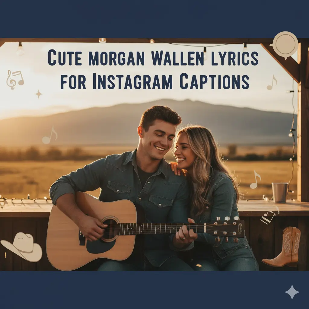 Cute Morgan Wallen Lyrics for Instagram Captions