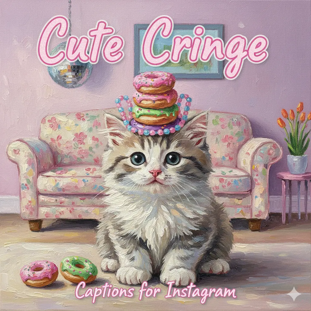 Cute Cringe Captions for Instagram