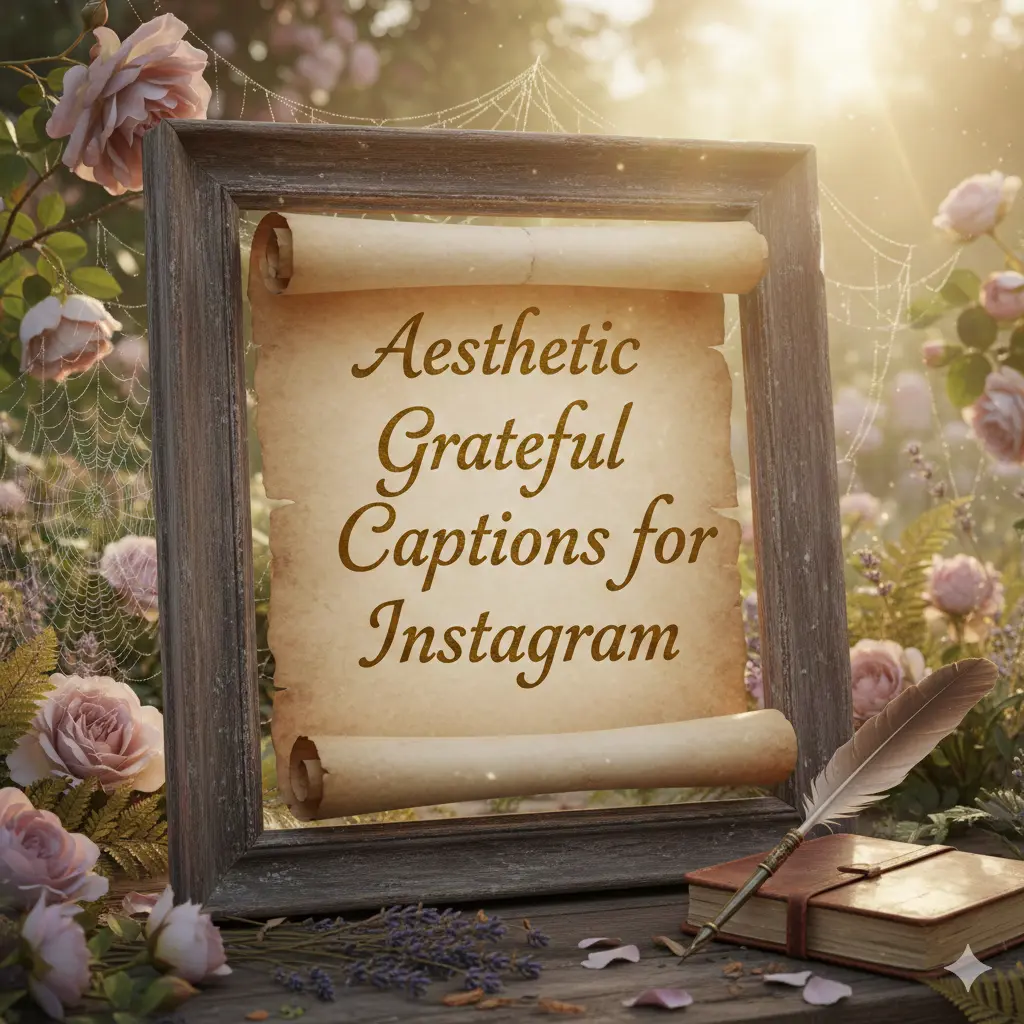  Aesthetic Grateful Captions for Instagram