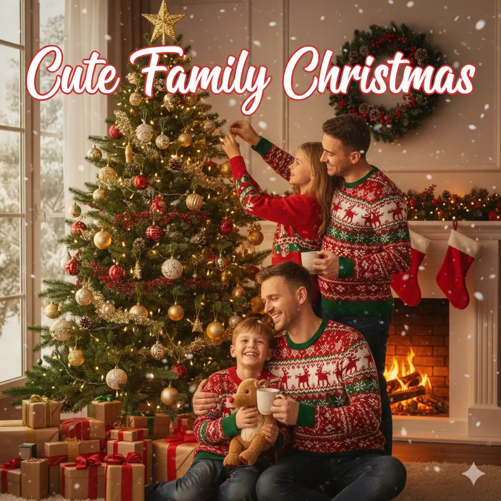 Cute Family Christmas 