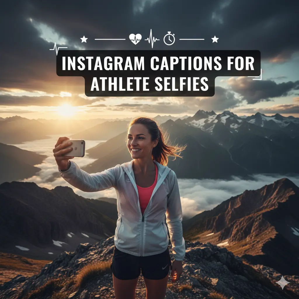 Instagram Captions for Athlete Selfies