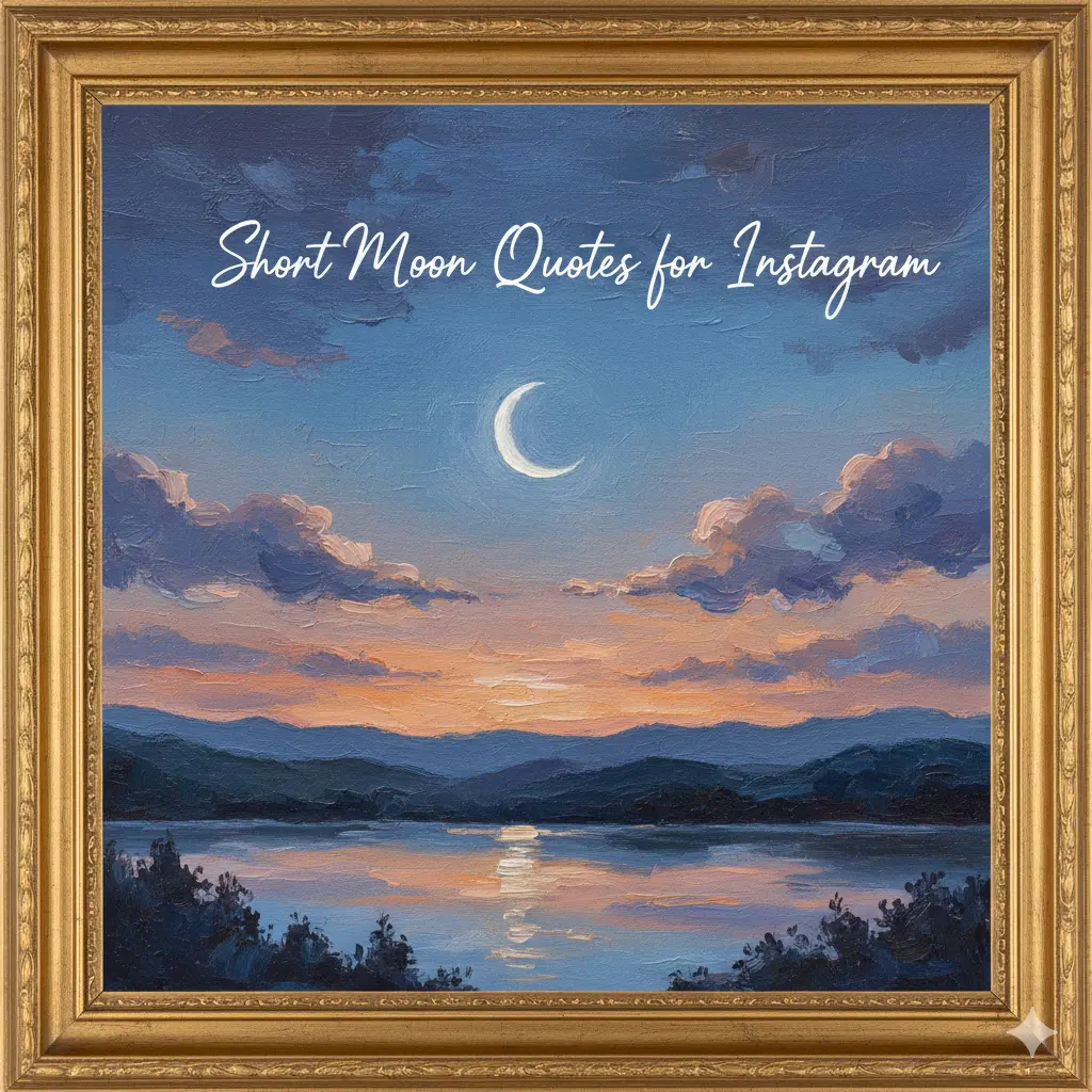  Short Moon Quotes for Instagram