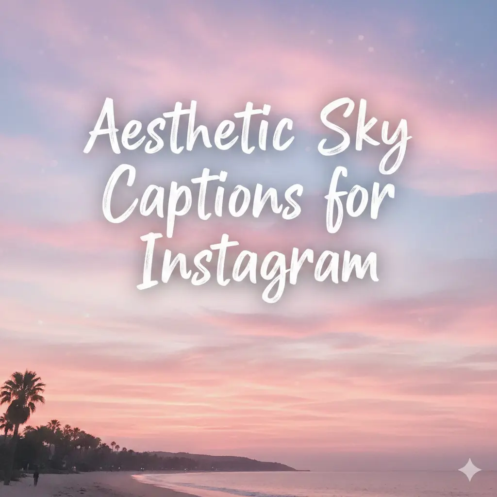 Aesthetic Sky Captions for Instagram