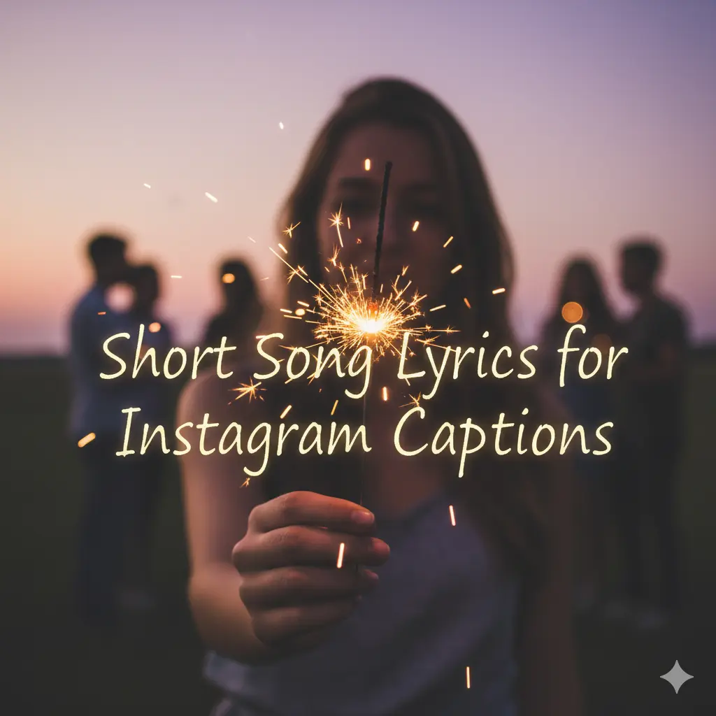 Short Song Lyrics for Instagram Captions