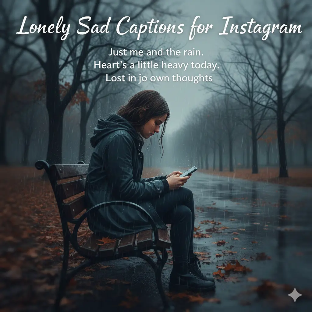 Lonely Sad Captions for Instagram