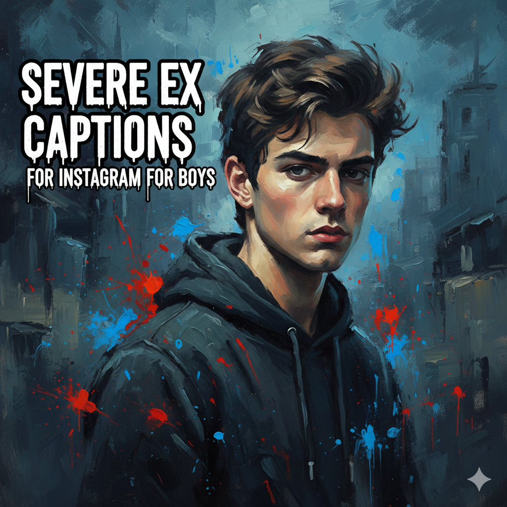 Severe Ex Captions for Instagram for Boys