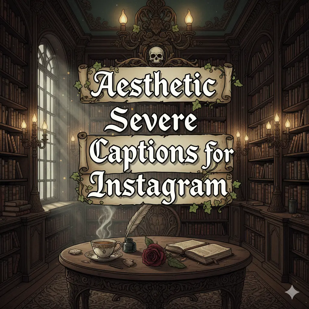 Aesthetic Severe Captions for Instagram