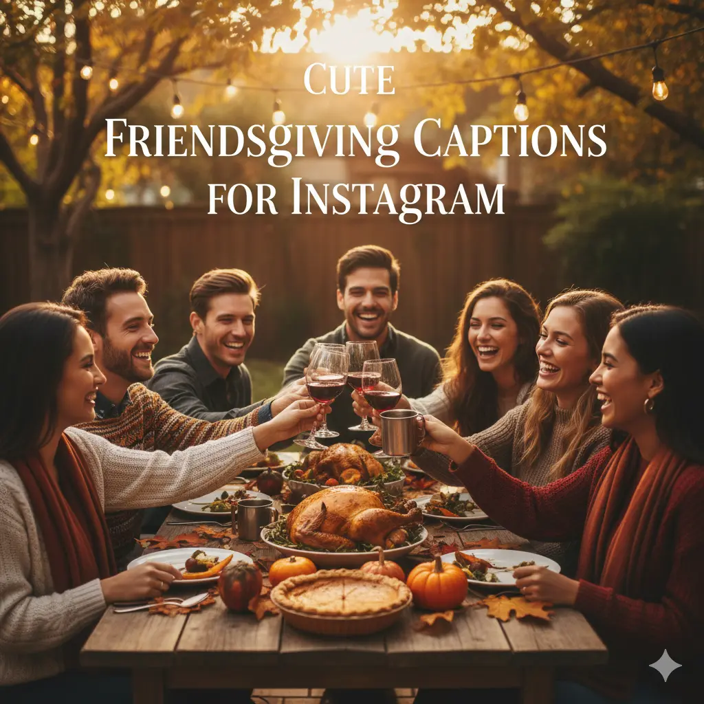 Cute Friendsgiving Captions for Instagram