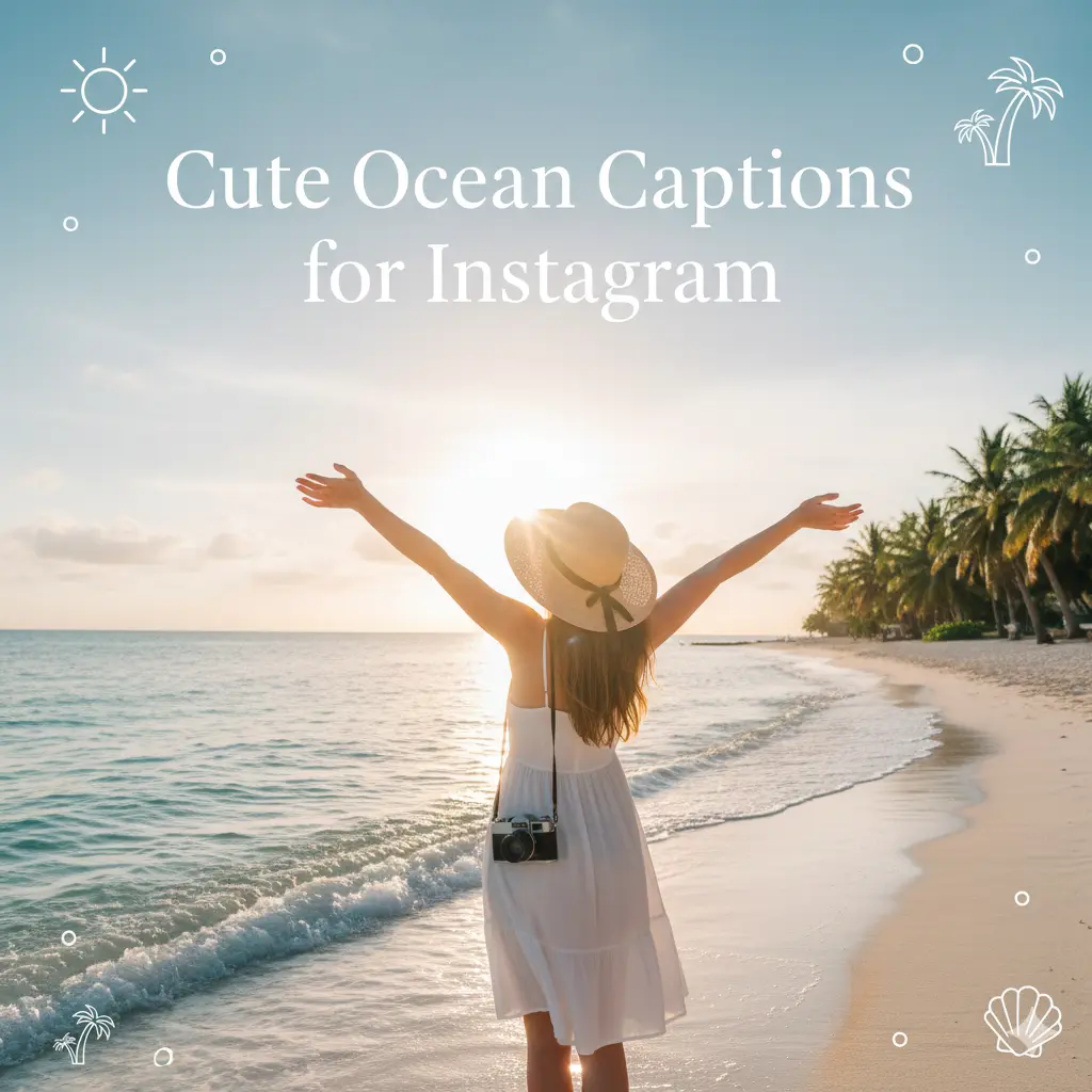 Cute Ocean Captions for Instagram
