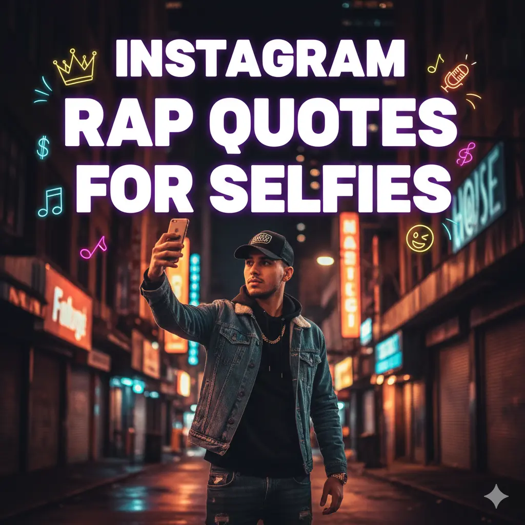  Instagram Rap Quotes for Selfies