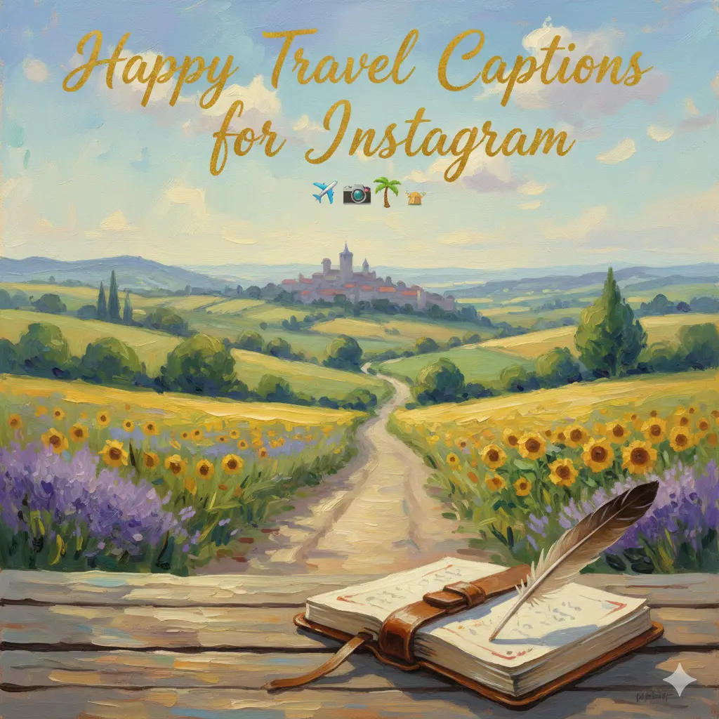  Happy Travel Captions for Instagram
