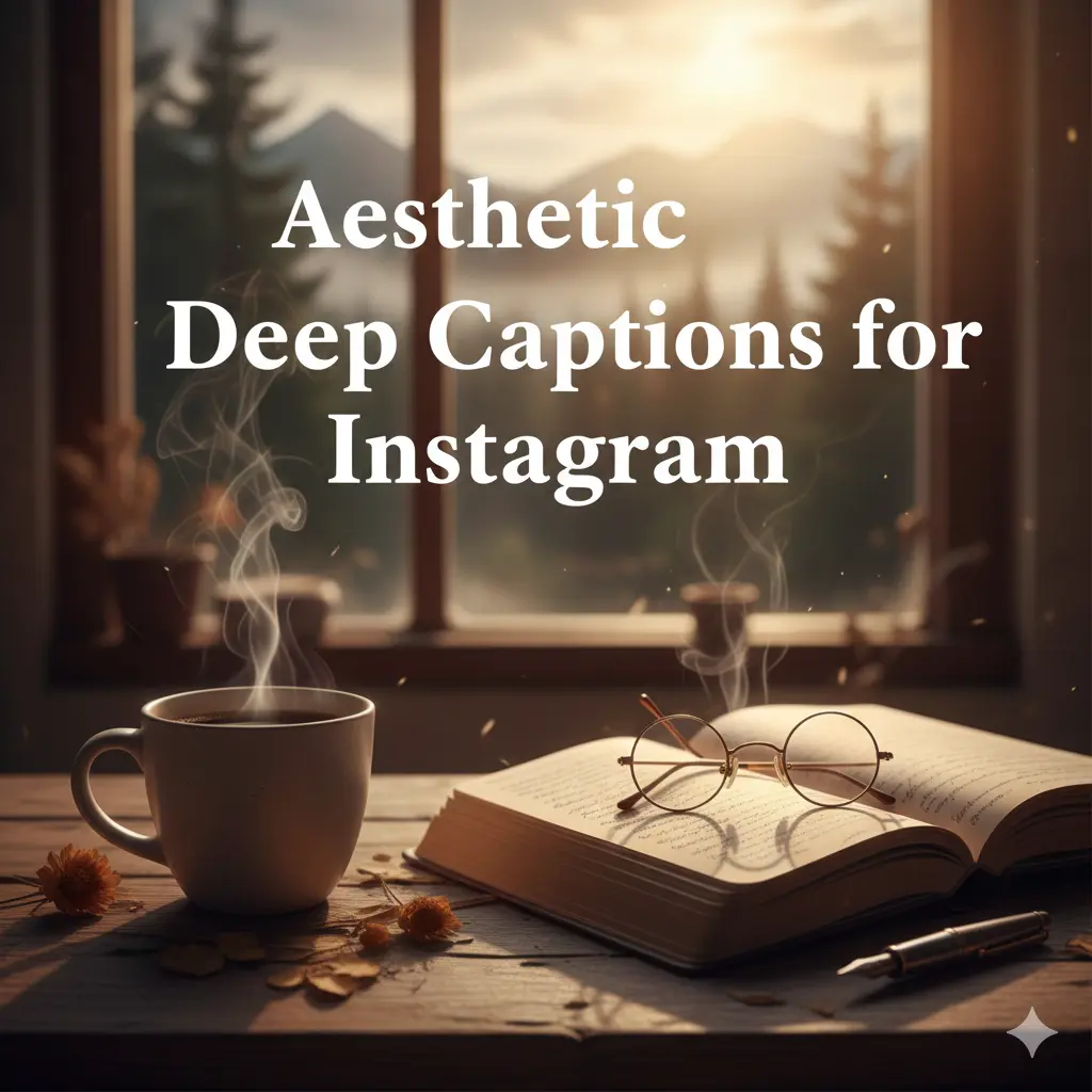 Aesthetic Deep Captions for Instagram