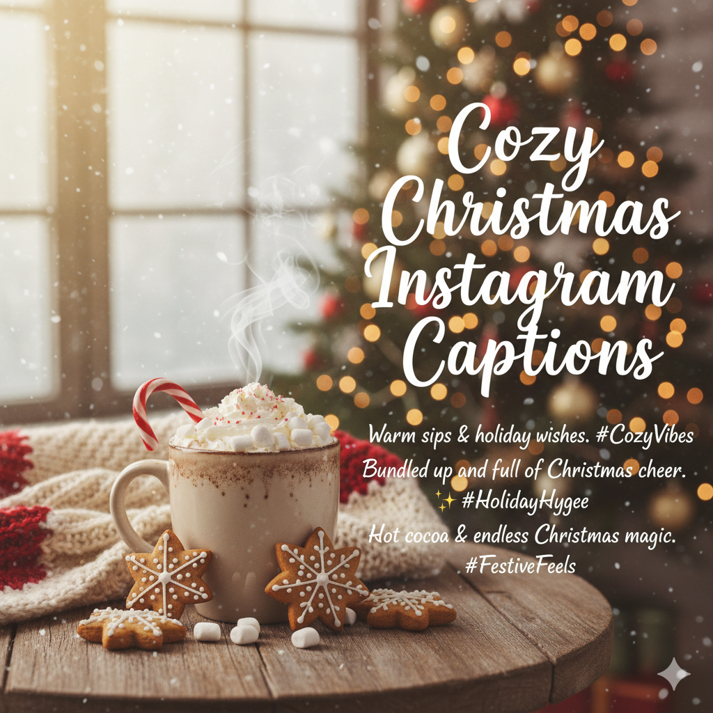 Cozy Christmas Instagram Captions
