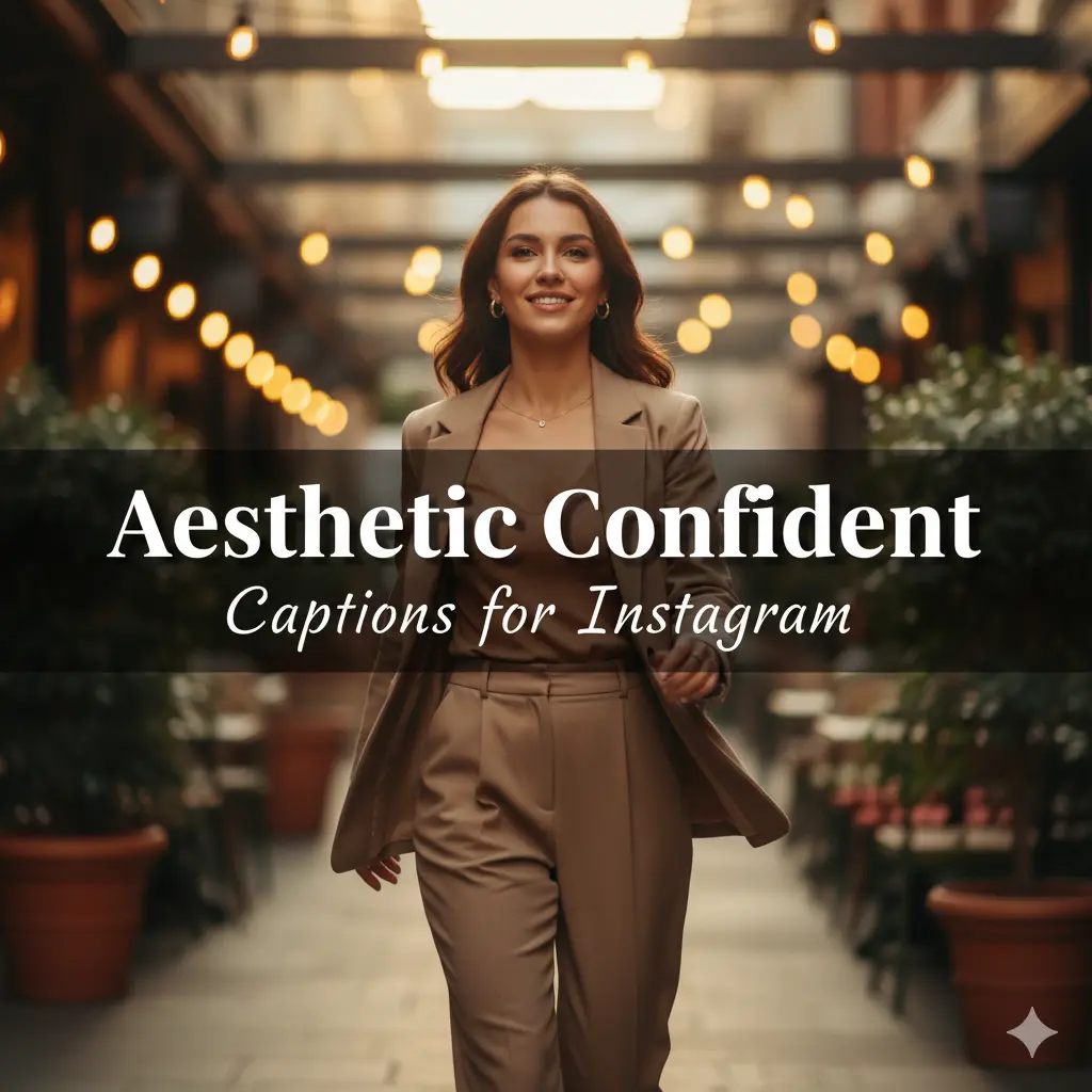 Aesthetic Confident Captions for Instagram