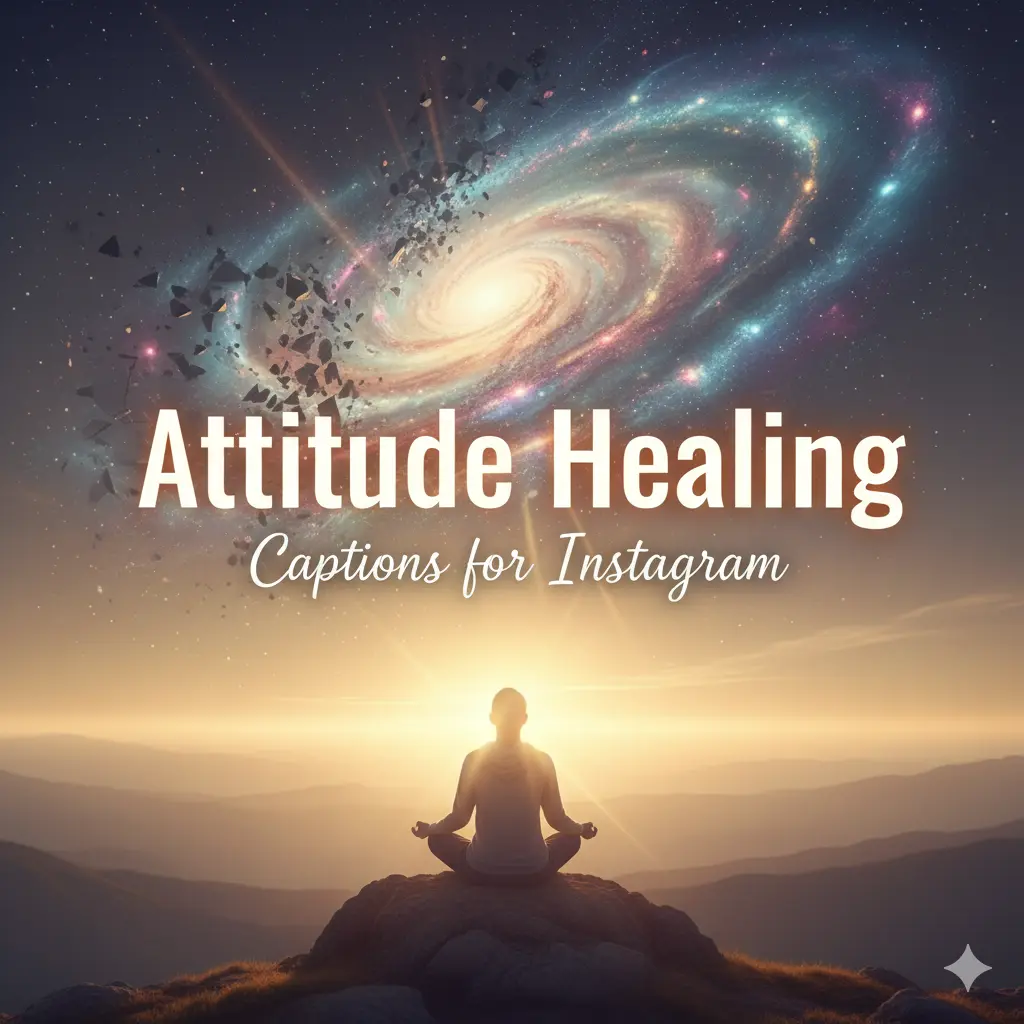 Attitude Healing Captions for Instagram