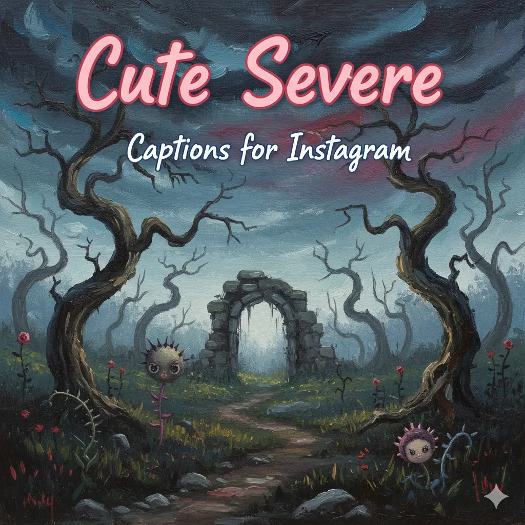 Cute Severe Captions for Instagram